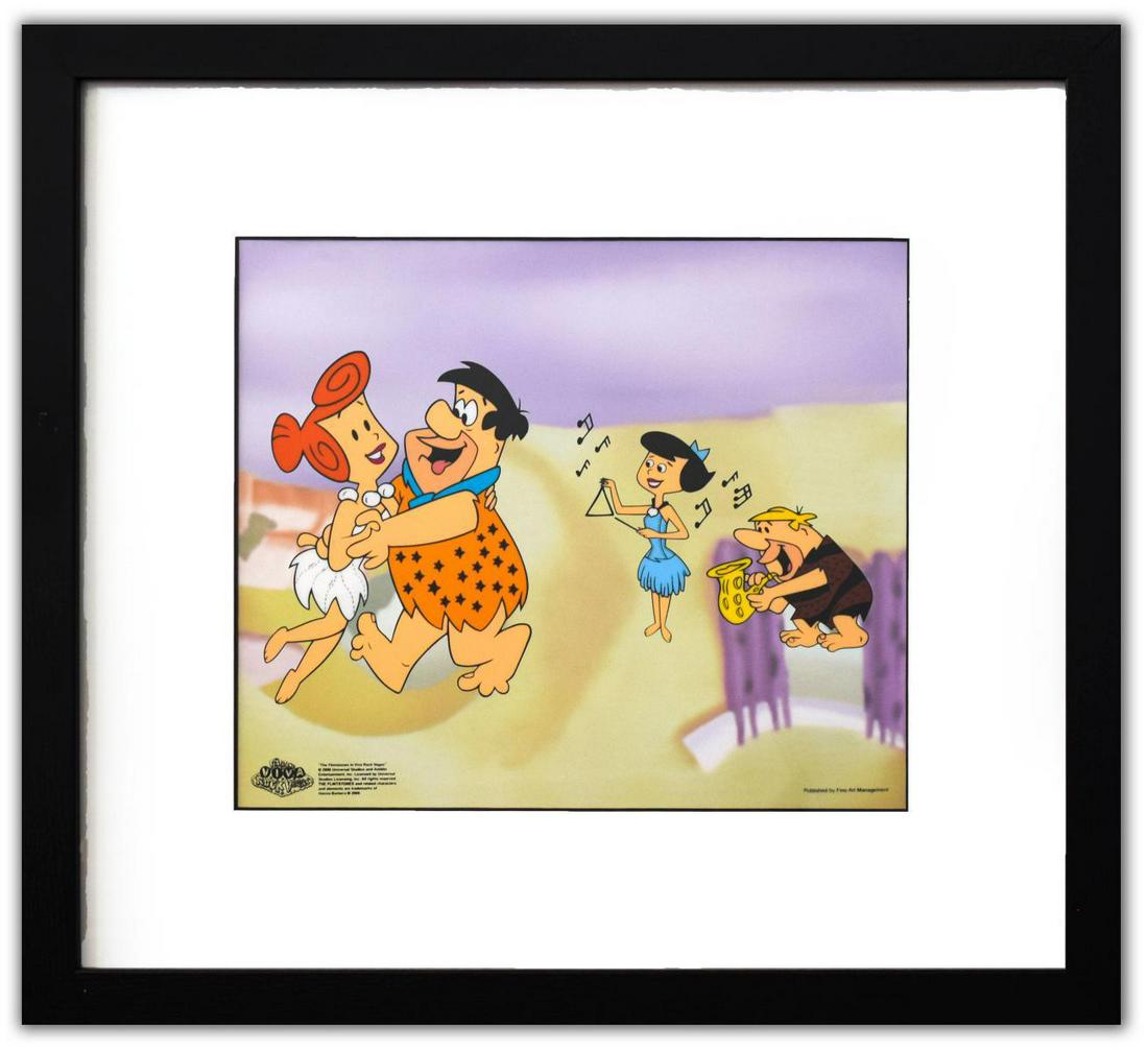 HANNA-BARBERA- Sericel "Flintstones Jam Session" (1 of 2)