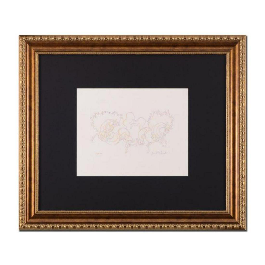 Guillaume Azoulay, "Essai AK" Framed Original Drawing, (1 of 2)