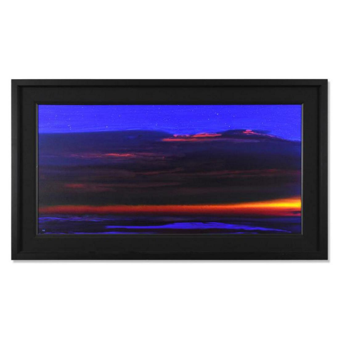 Wyland, "A Sea Of Stars" Framed Original Oil Painting (1 of 2)