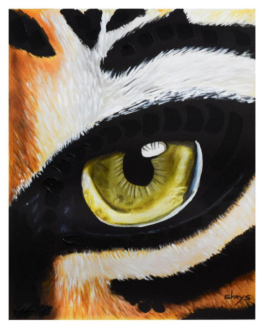 Shay Yair- Original Mixed Media "Vision" (1 of 1)