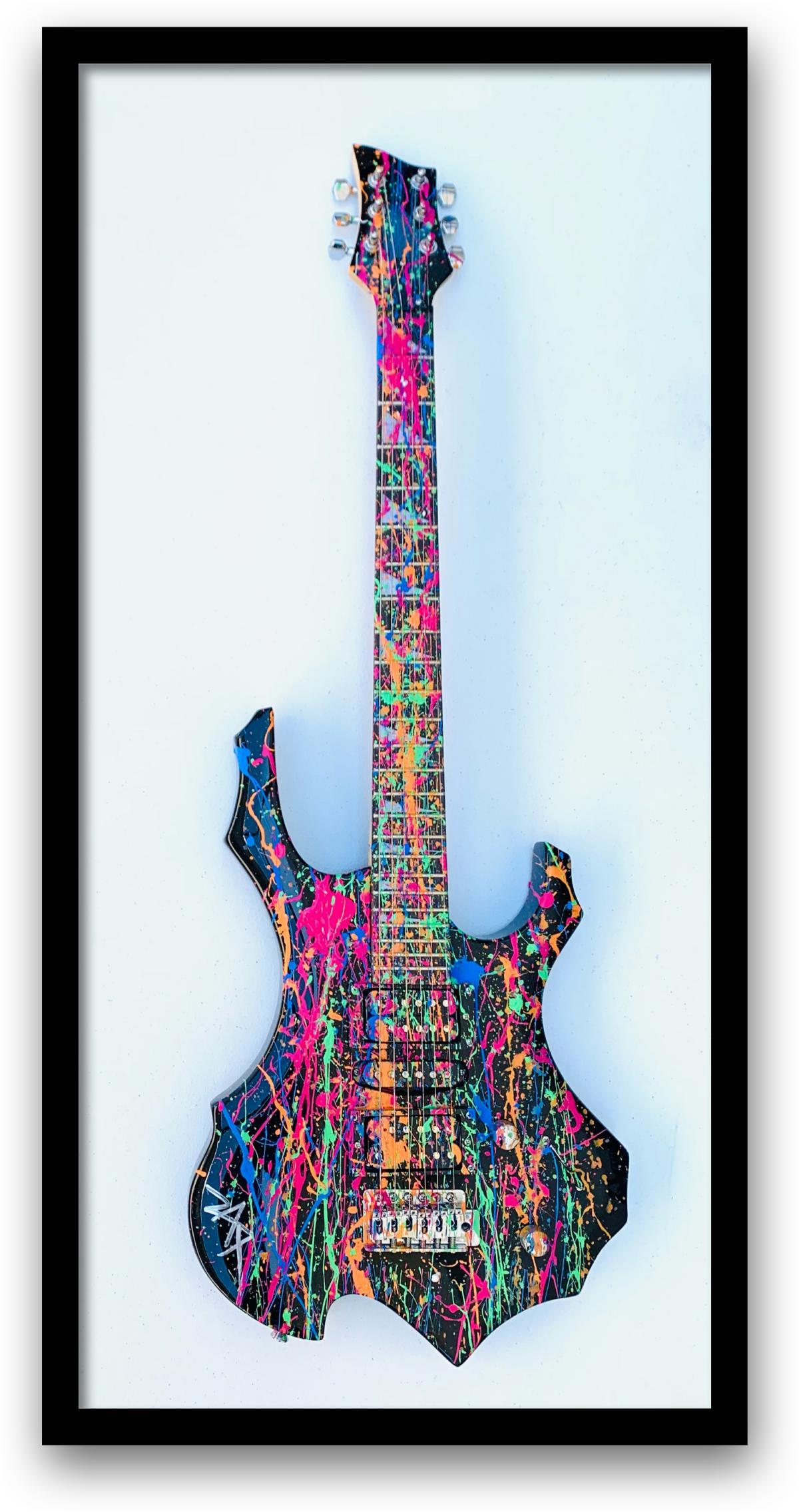 E.M. Zax One of a Kind Hand Painted Electric Guitar (1 of 3)