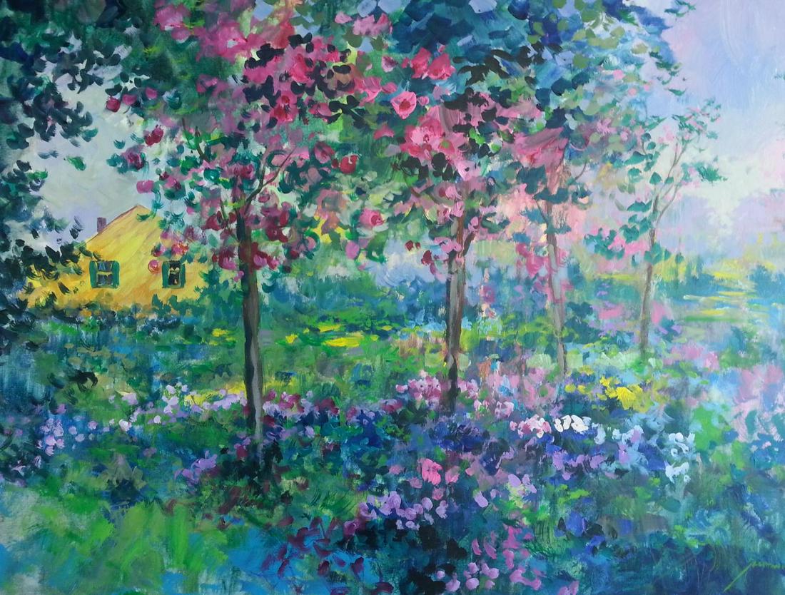 Michael Schofield Original acrylic painting on canvas (1 of 1)