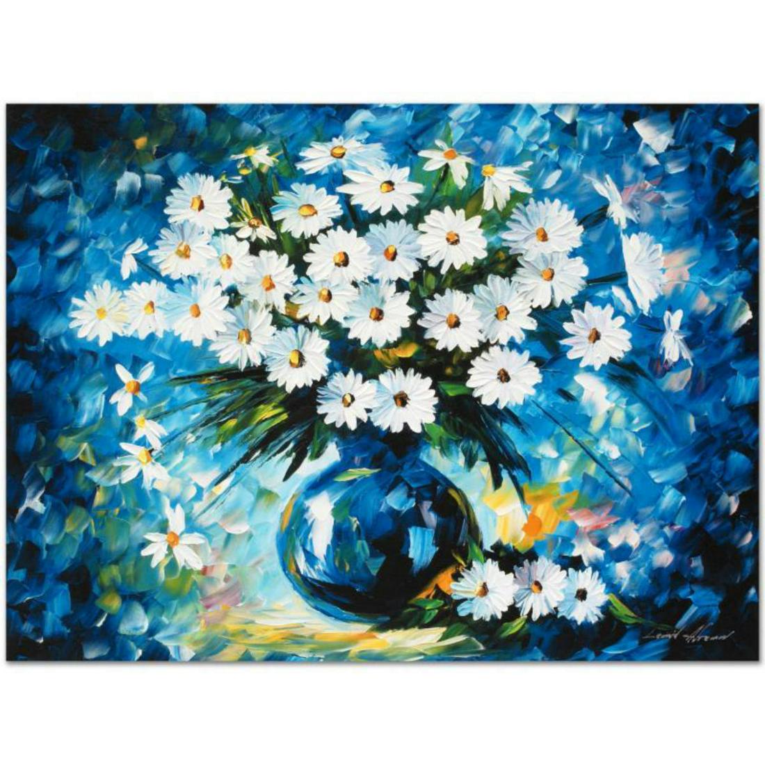 Leonid Afremov (1955-2019) "Radiance" Limited Edition: Leonid Afremov's (1955-2019) masterful use of color and texture make his paintings unique collectibles that are sure to brighten any wall. "Radiance" is a limited edition giclee on canvas. The piece i