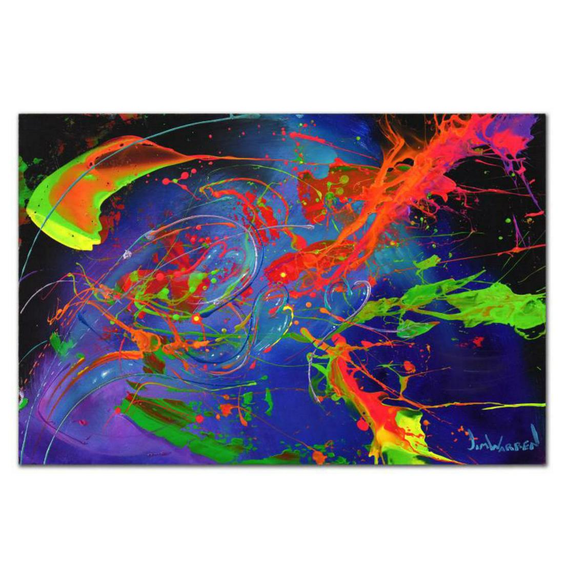 Jim Warren, "Universal Love" Original Acrylic Painting (1 of 2)