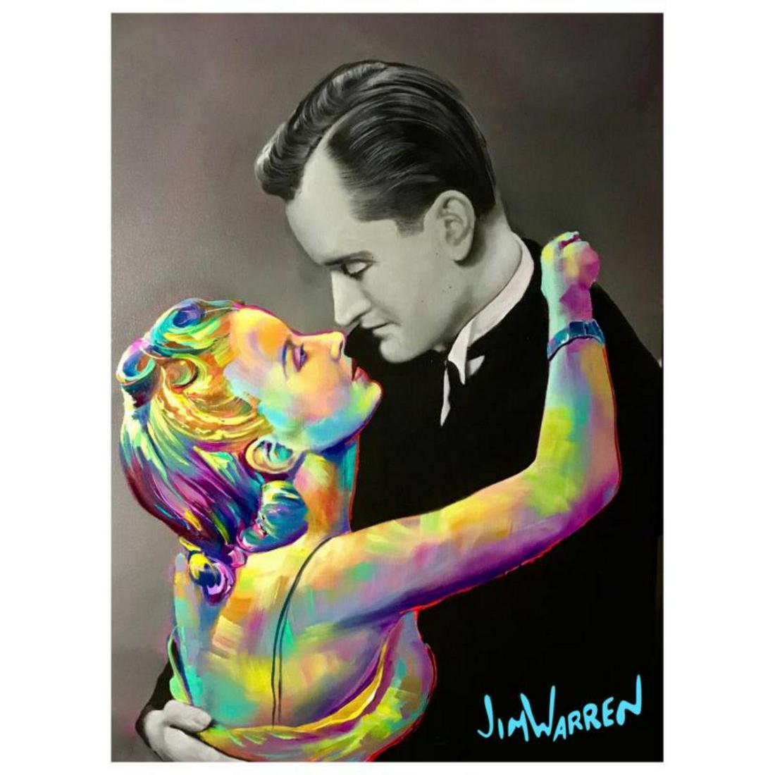 Jim Warren, "Opposites Attract" Hand Signed, Artist (1 of 2)