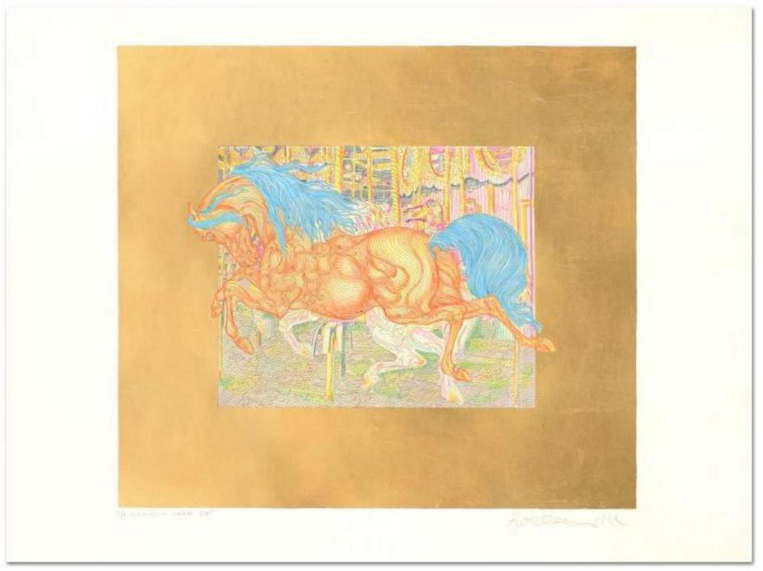 Guillaume Azoulay- Limited Edition Hand Colored Etching (1 of 1)