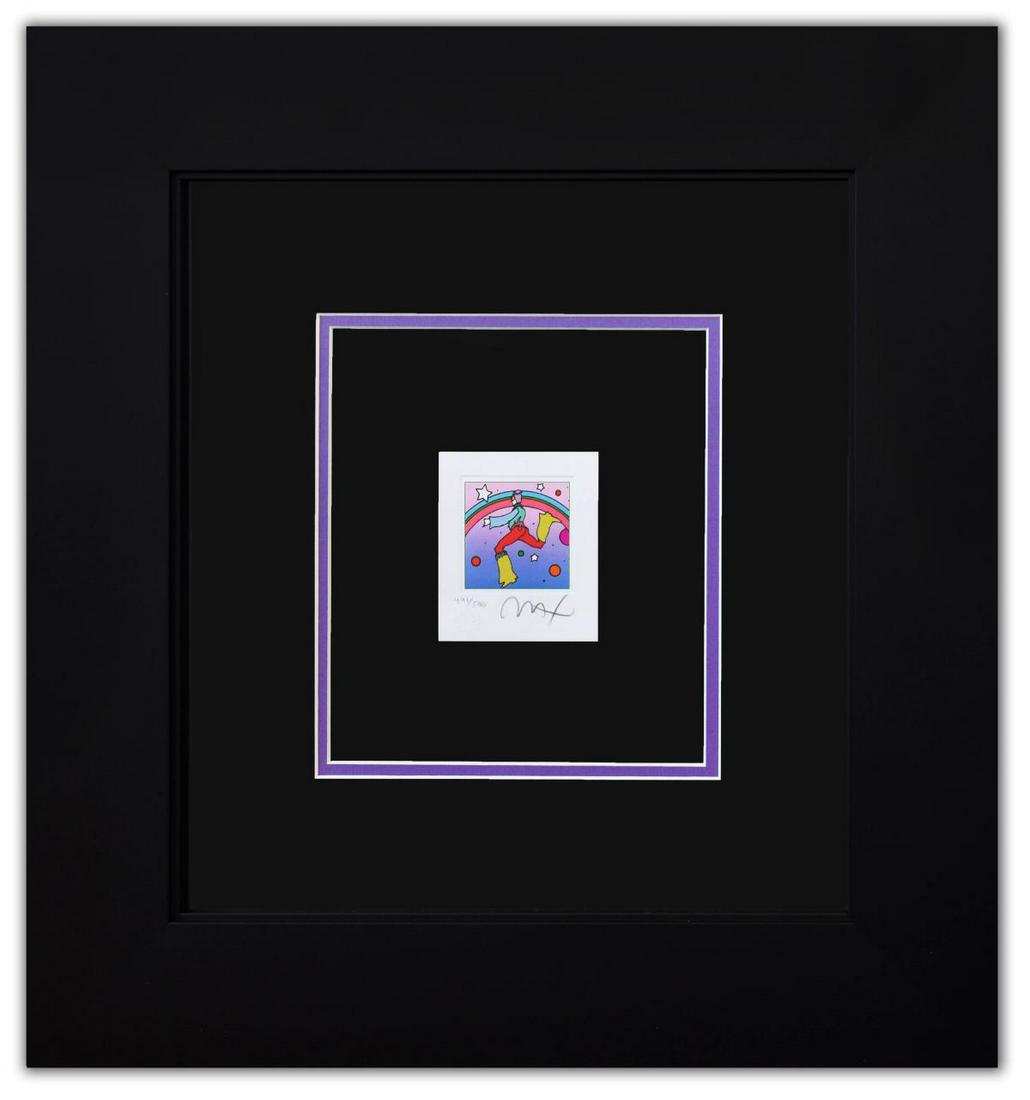 Peter Max- Original Lithograph "Cosmic Jumper Detail I (1 of 2)