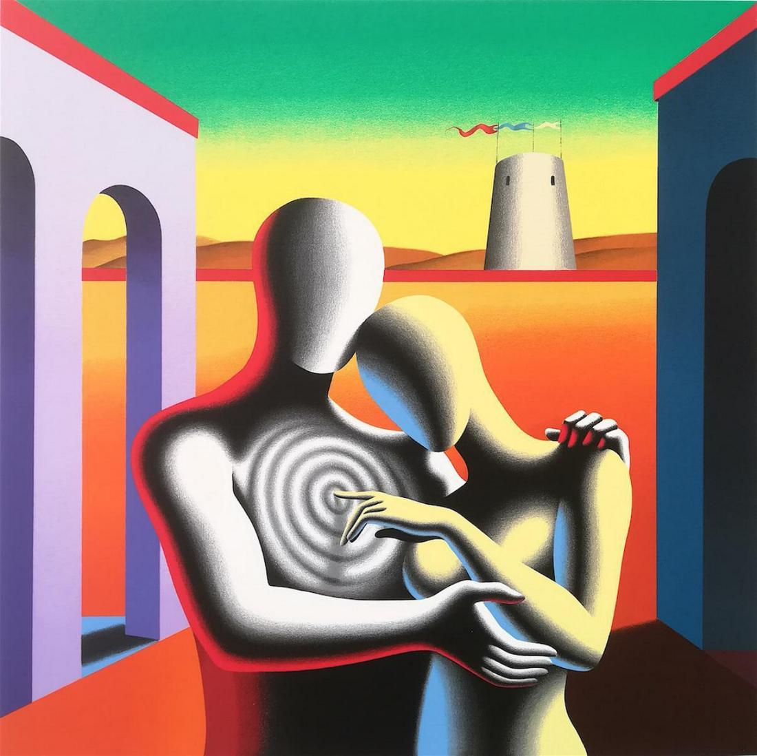 Mark Kostabi "THE SOUL WITHIN THE SOUL" Original (1 of 1)