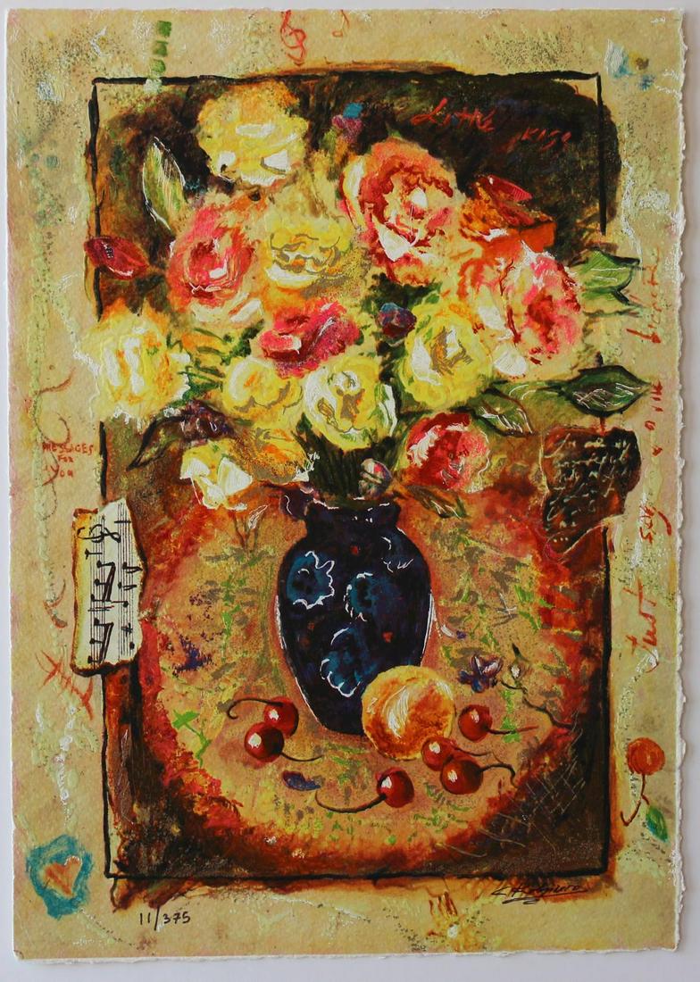 Sergey Kovrigo- Original Serigraph on Paper "Sunshine (1 of 3)