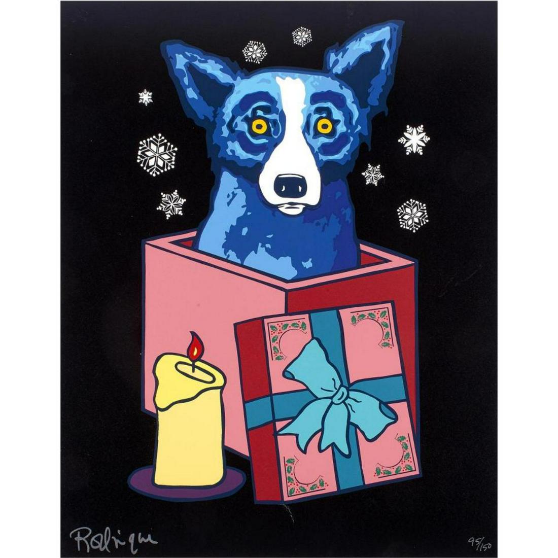 George Rodrigue screenprint "Untitled " (1 of 1)