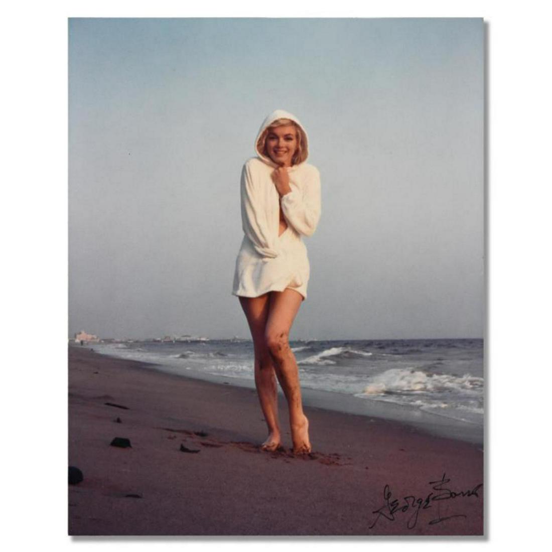 George Barris (1922-2016), "Marilyn Monroe: The Last: "Marilyn Monroe: The Last Shoot" is a photograph printed from the original negative taken by George Barris (1922-2016). This photo is part of a series entitled "The Last Photos"; they were taken in 19