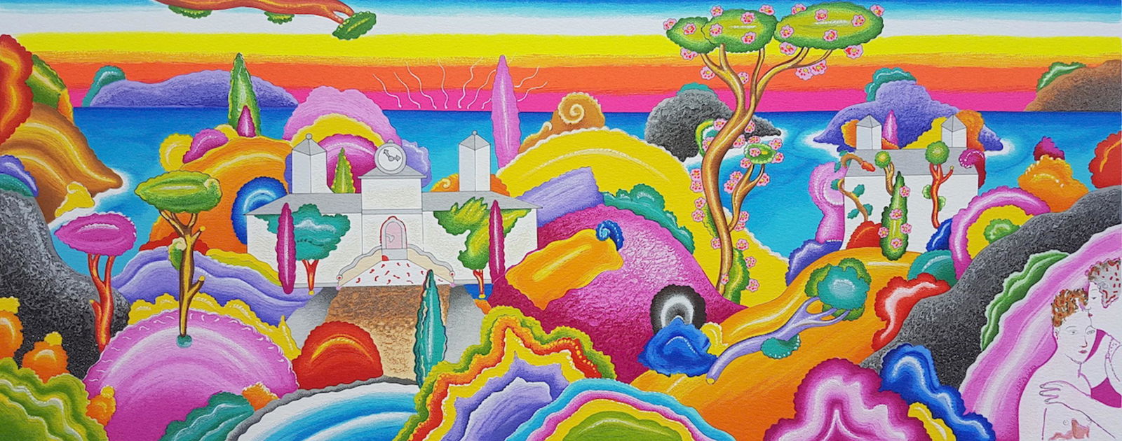 Luca Alinari "Mare Nostro Con Figure" Original (1 of 1)