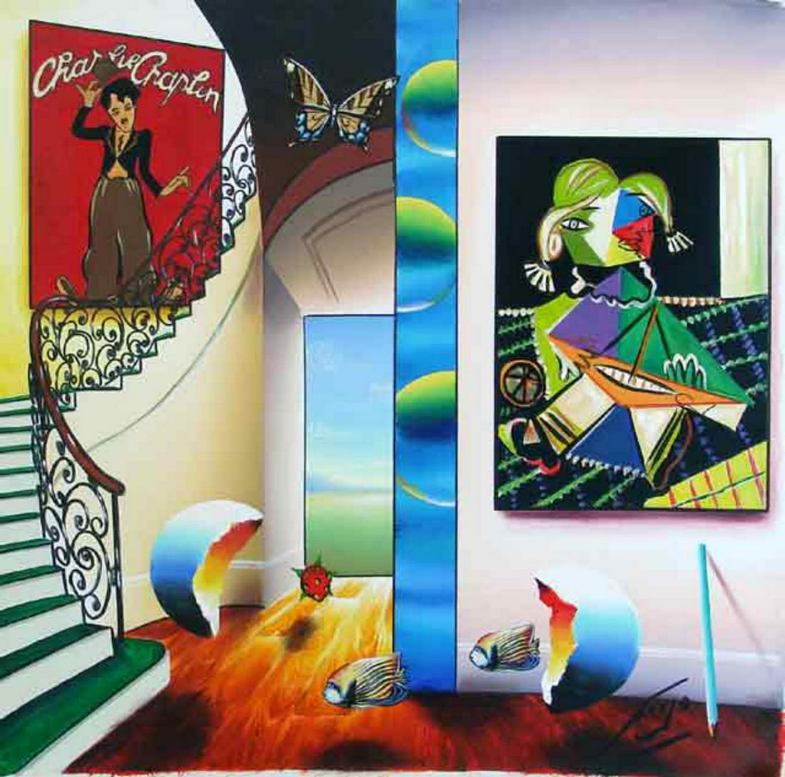 Ferjo- Acrylic on Canvas "Untitled" (1 of 2)