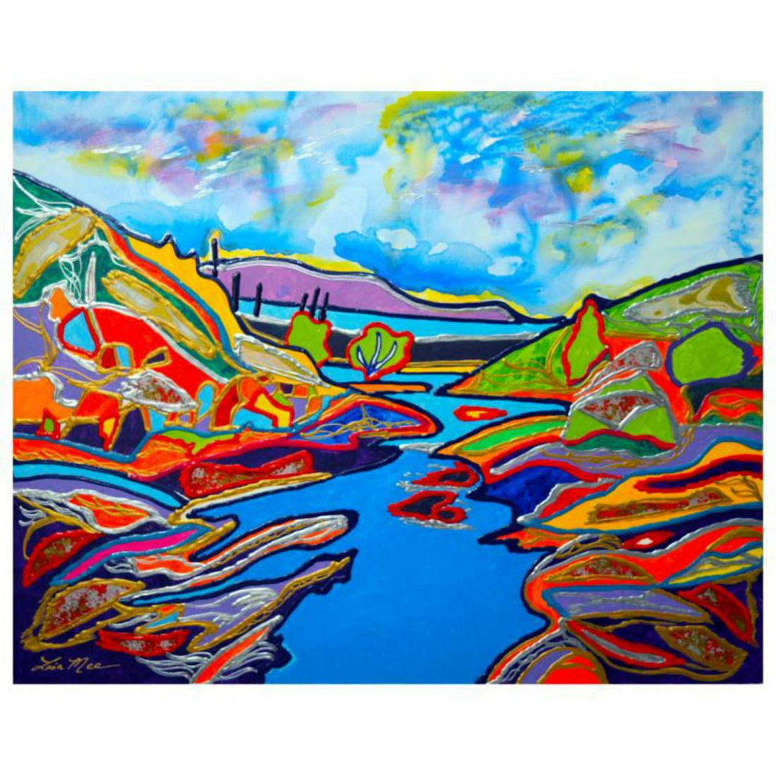 Lisa Mee, "Mediterranean Inlet Along The Costa Brava, (1 of 1)