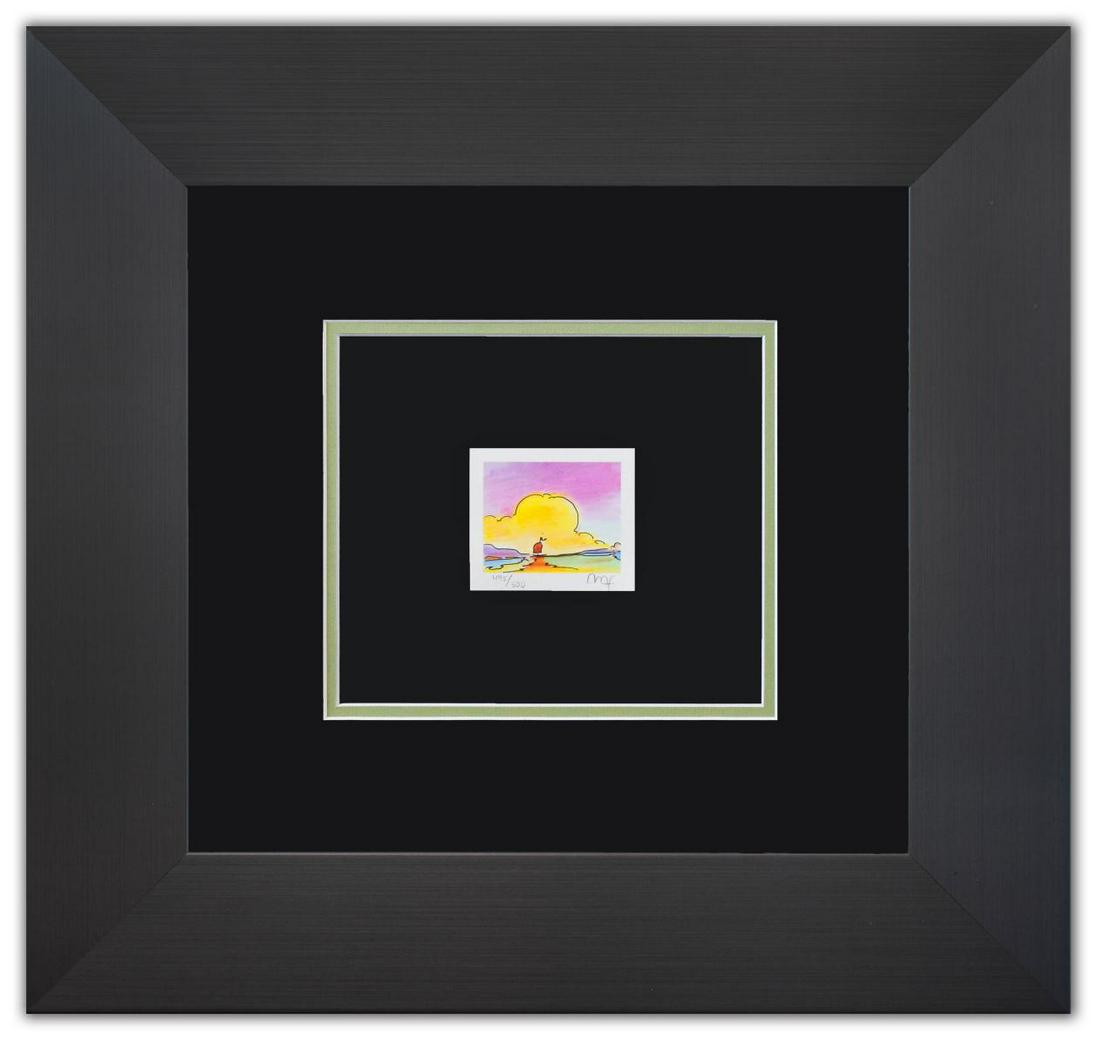 Peter Max- Original Lithograph "Sailboat on the Horizon (1 of 2)