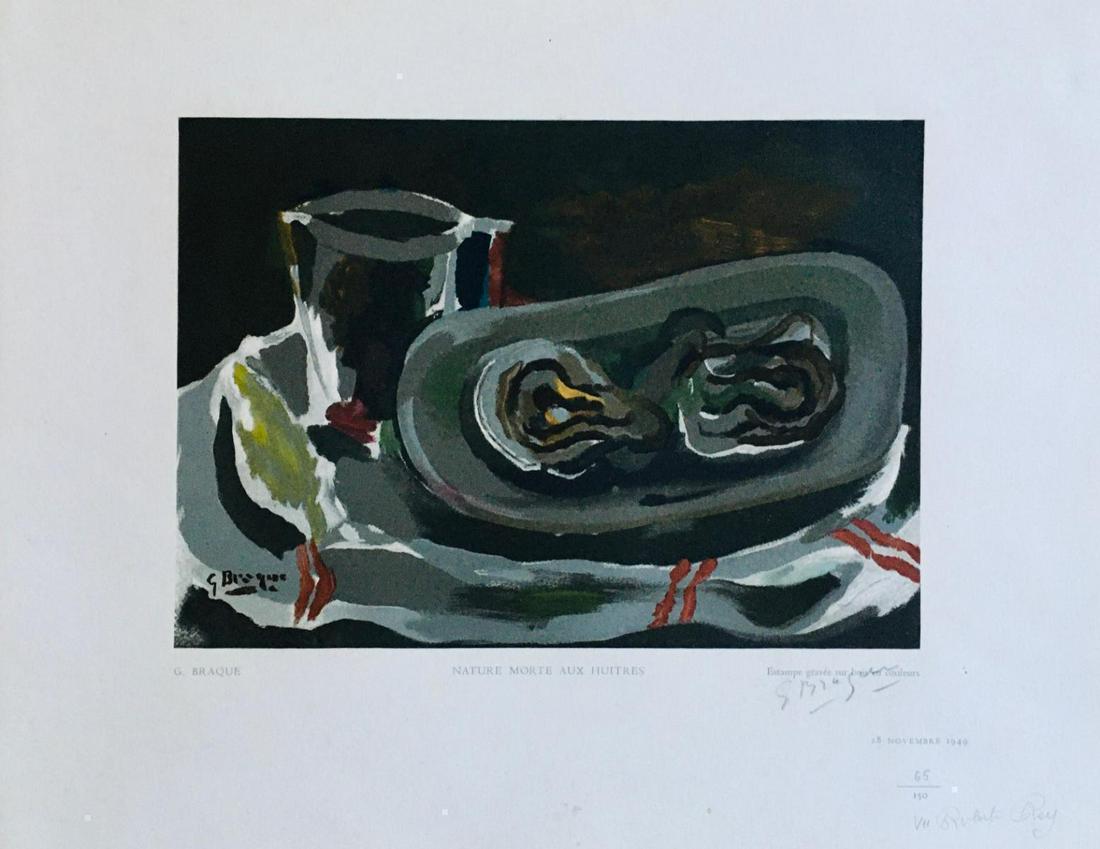 Georges Braque (After) Nature Morte aux Huitres 1949 (1 of 1)