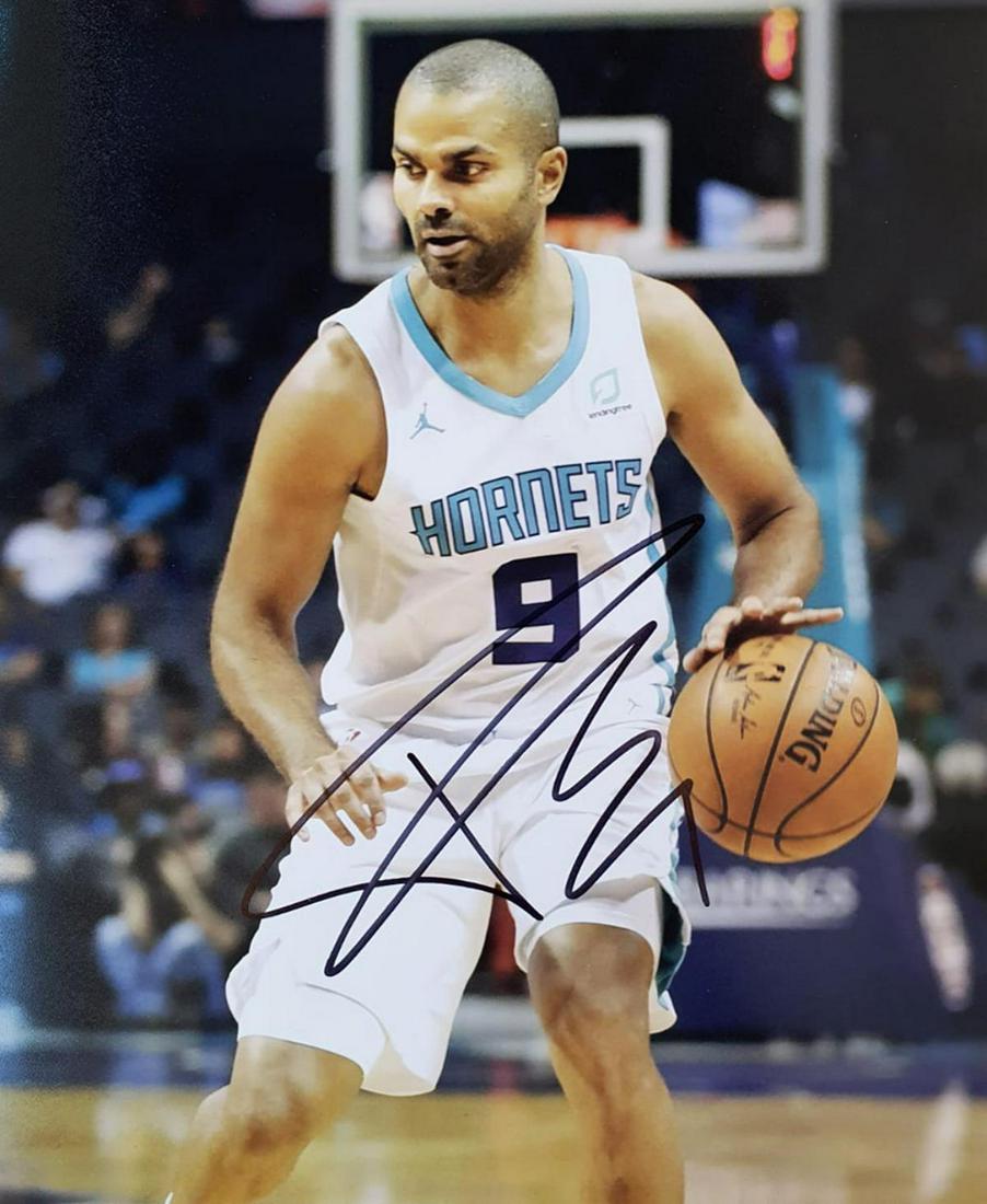 Autographed Print "Tony Parker" (1 of 1)