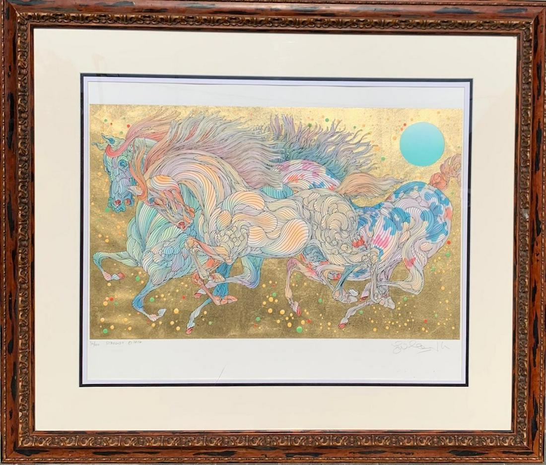 Guillaume Azoulay Serigraph on paper  "Stardust" (1 of 3)