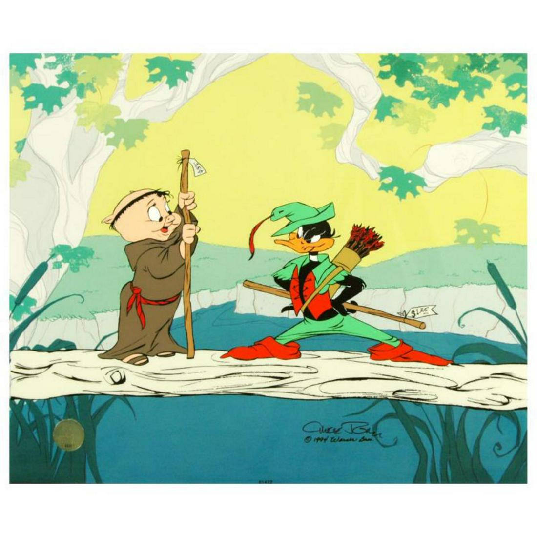 "Buck and a Quarter Staff" by Chuck Jones (1912-2002). (1 of 2)