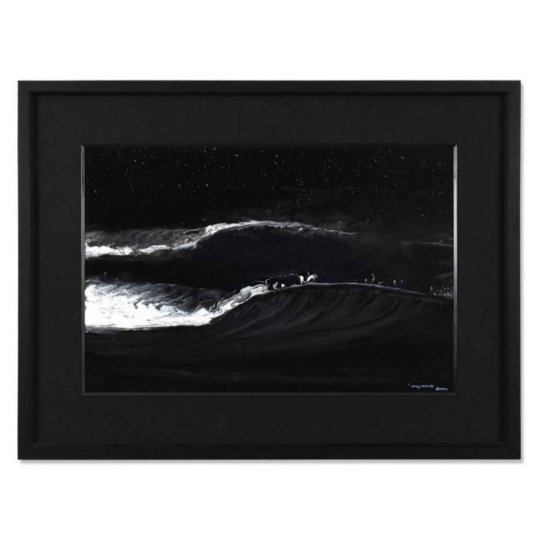 Wyland, "Surf 8" Framed Original Acrylic Painting on (1 of 2)