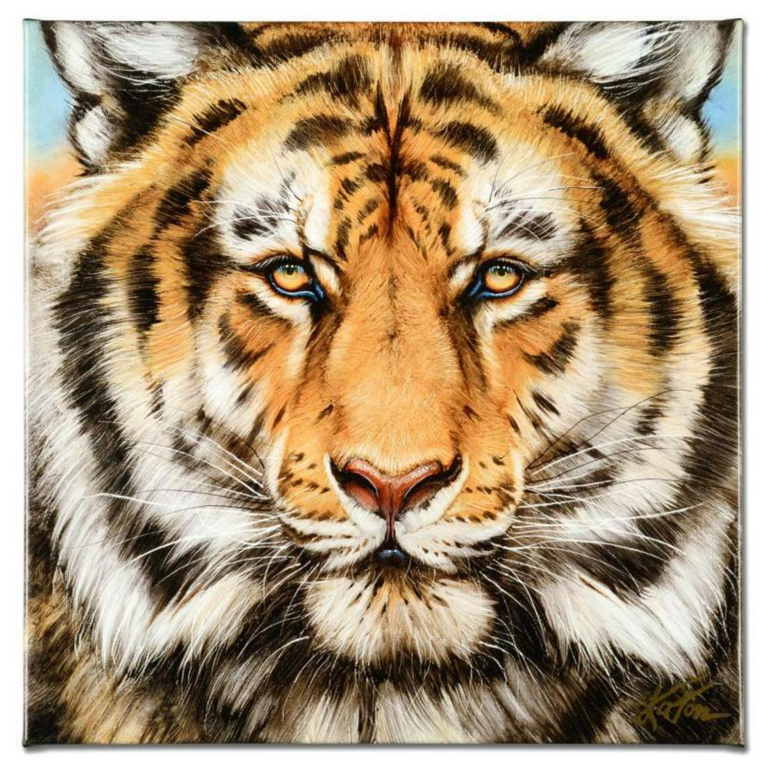 "Terrific Tiger" Limited Edition Giclee on Canvas by (1 of 2)