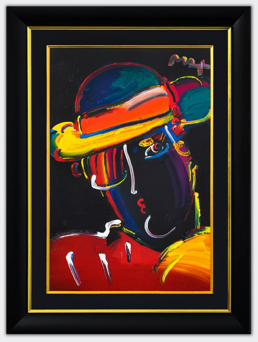 Peter Max- Original Mixed Media "Zero Prism" (1 of 4)