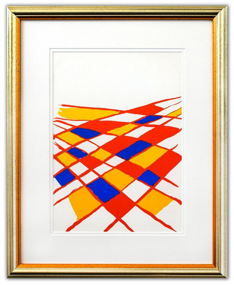 Alexander Calder- Lithograph "DLM190 - COMPOSITION II" (1 of 2)