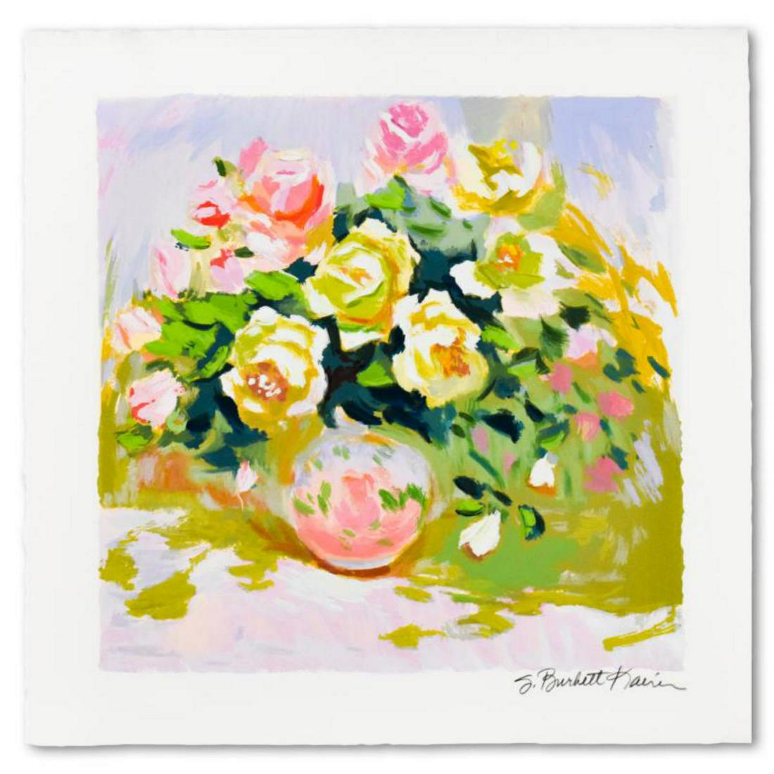 S. Burkett Kaiser, Limited Edition, Numbered and Hand: This is a limited edition giclee on paper by S. Burkett Kaiser, numbered and hand signed by the artist. Includes Letter of Authenticity. Measures approx. 15" x 15" (border), 12" x 12" (image). Referen