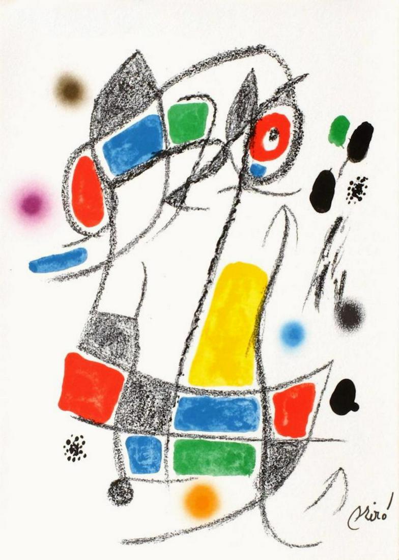 Joan Miro- Lithograph "Maravillas con variaciones (1 of 1)
