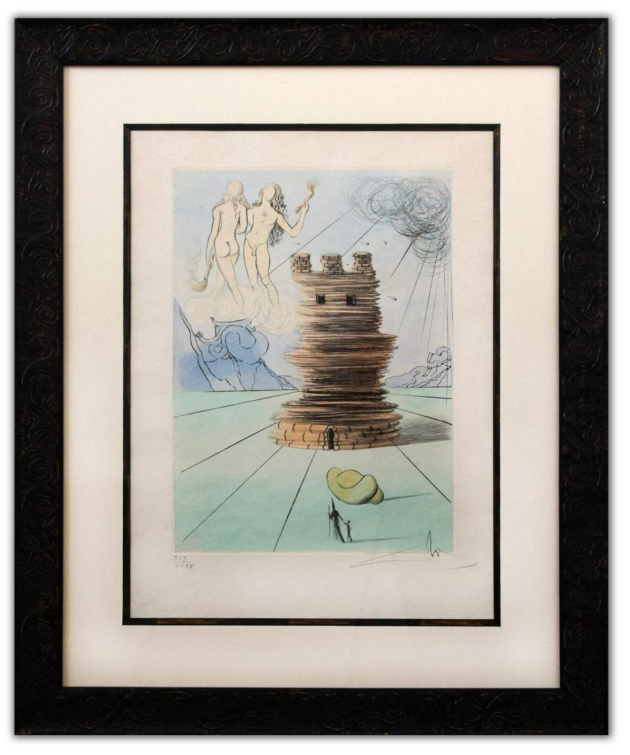 Salvador Dali- Original Lithograph "Simon (From Twelve (1 of 4)