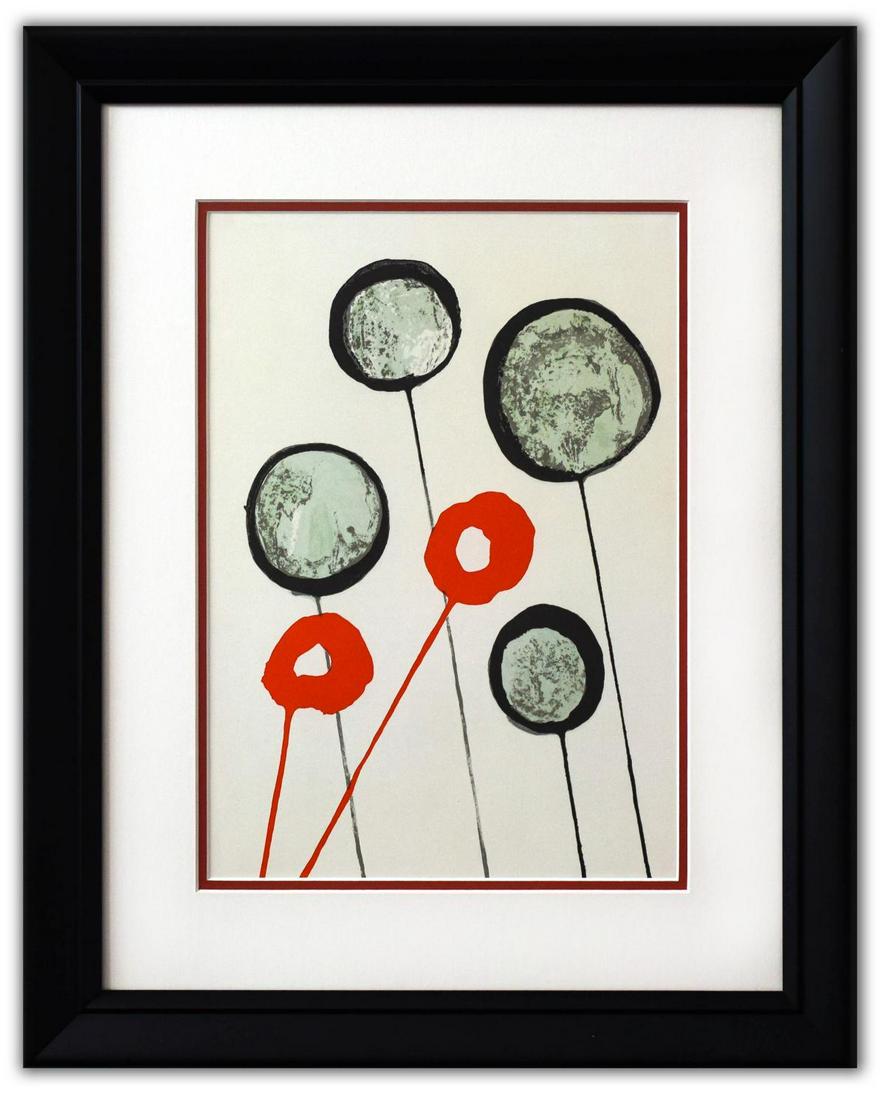 Alexander Calder- Lithograph "DLM156 - Ballons" (1 of 2)