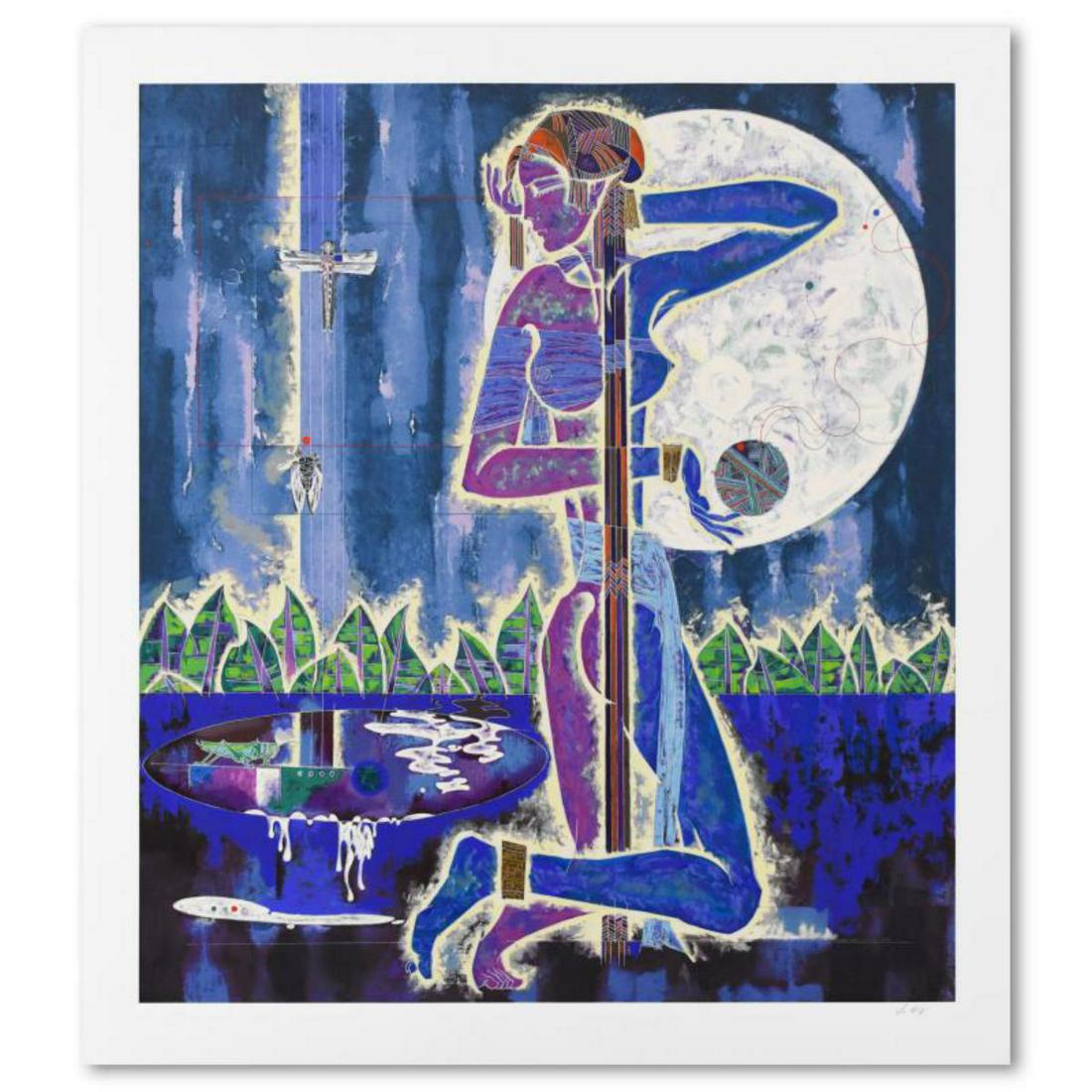 Lu Hong, "Splendor" Limited Edition Serigraph, Numbered (1 of 2)