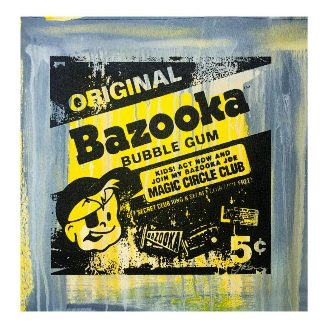 Gail Rodgers, "Bazooka Joe" Hand Signed Original Hand (1 of 2)