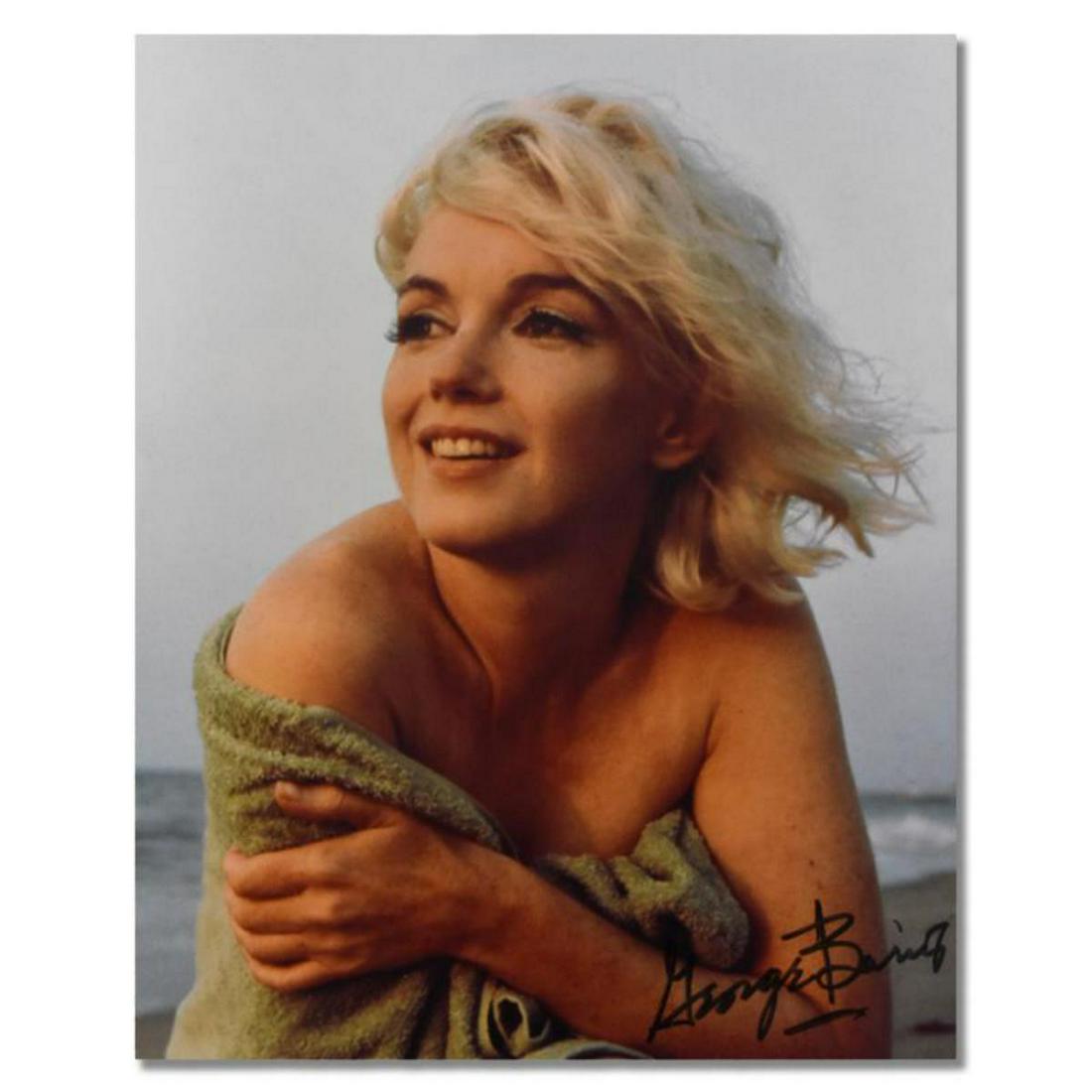 George Barris (1922-2016), "Marilyn Monroe: The Last: "Marilyn Monroe: The Last Shoot" is a photograph printed from the original negative taken by George Barris (1922-2016). This photo is part of a series entitled "The Last Photos"; they were taken in 19