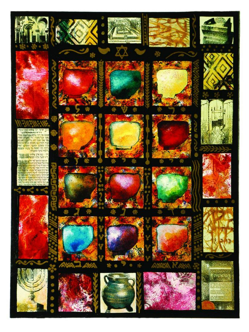 Victor- Original Serigraph "12 Tribes" (1 of 1)