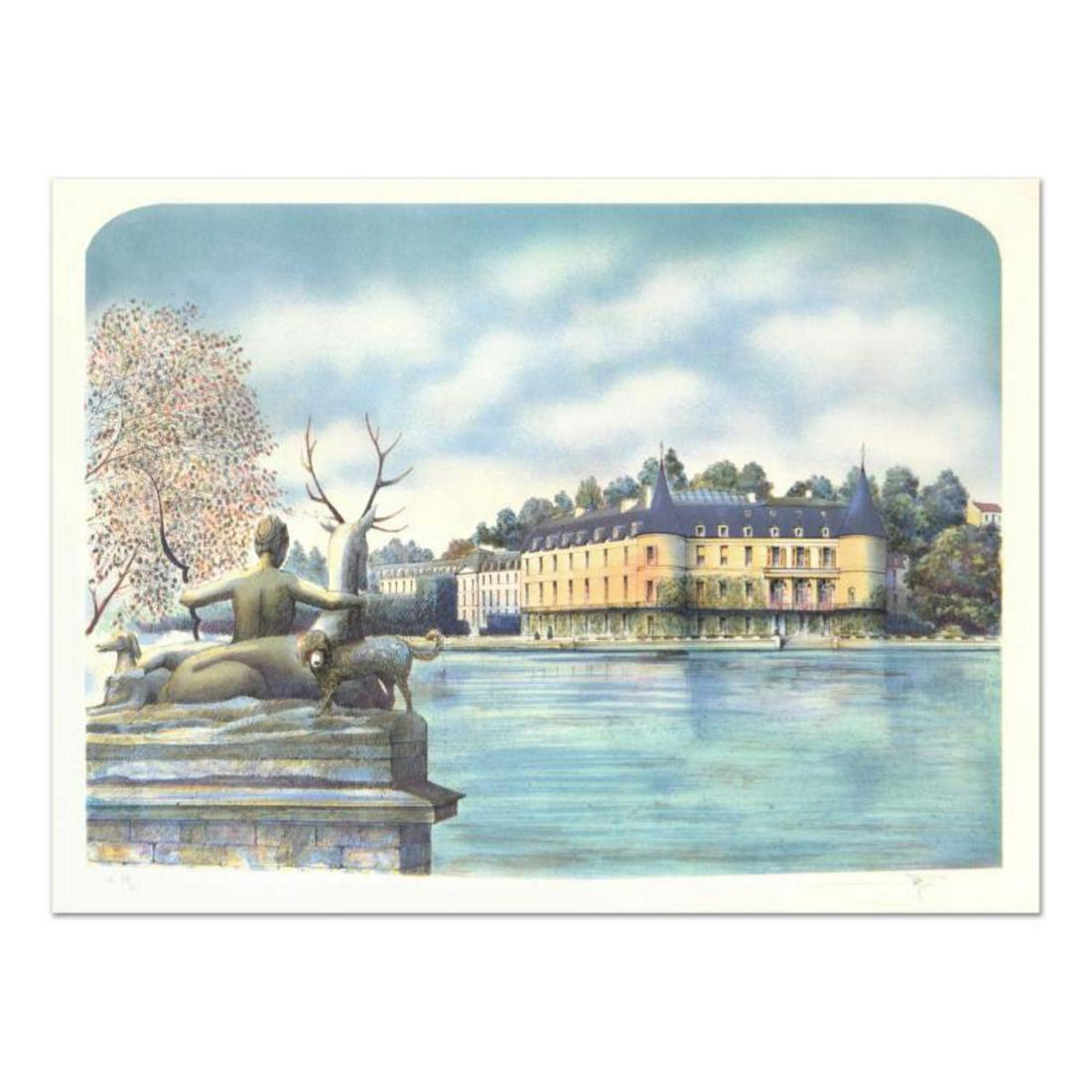 Rolf Rafflewski, "Stag" Limited Edition Lithograph, (1 of 1)