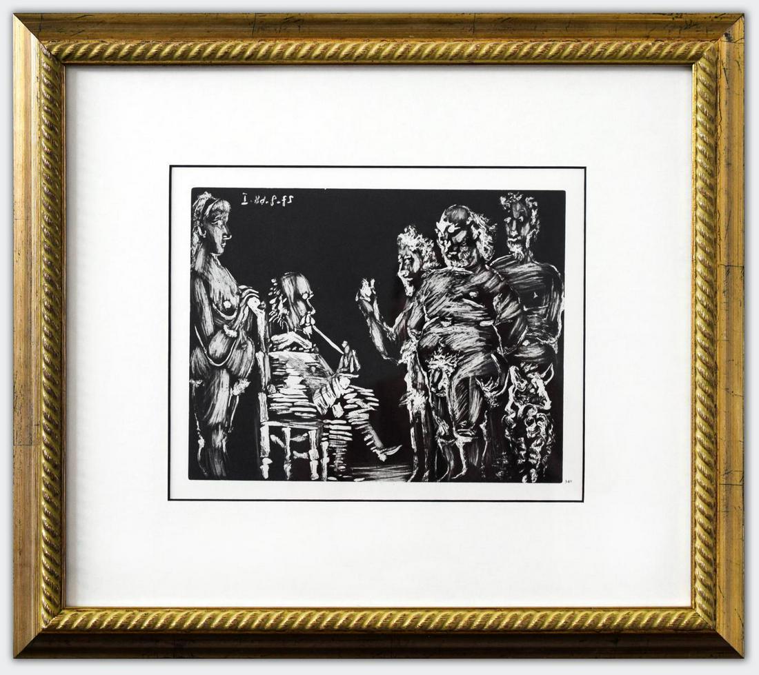 Pablo Picasso- Offset Lithograph "From The 347 Series" (1 of 3)