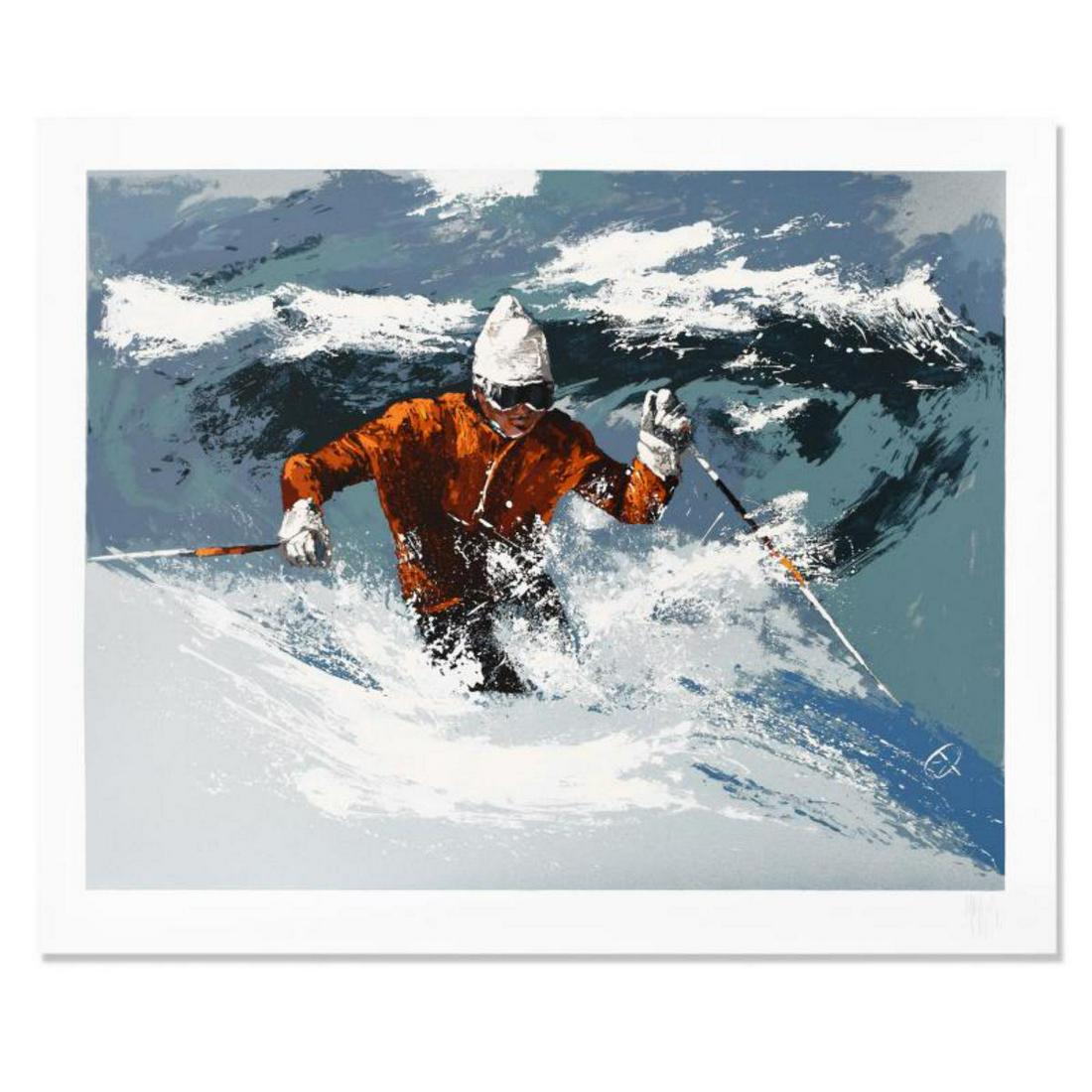 Mark King (1931-2014), "Back Bowls Skier" Limited (1 of 3)