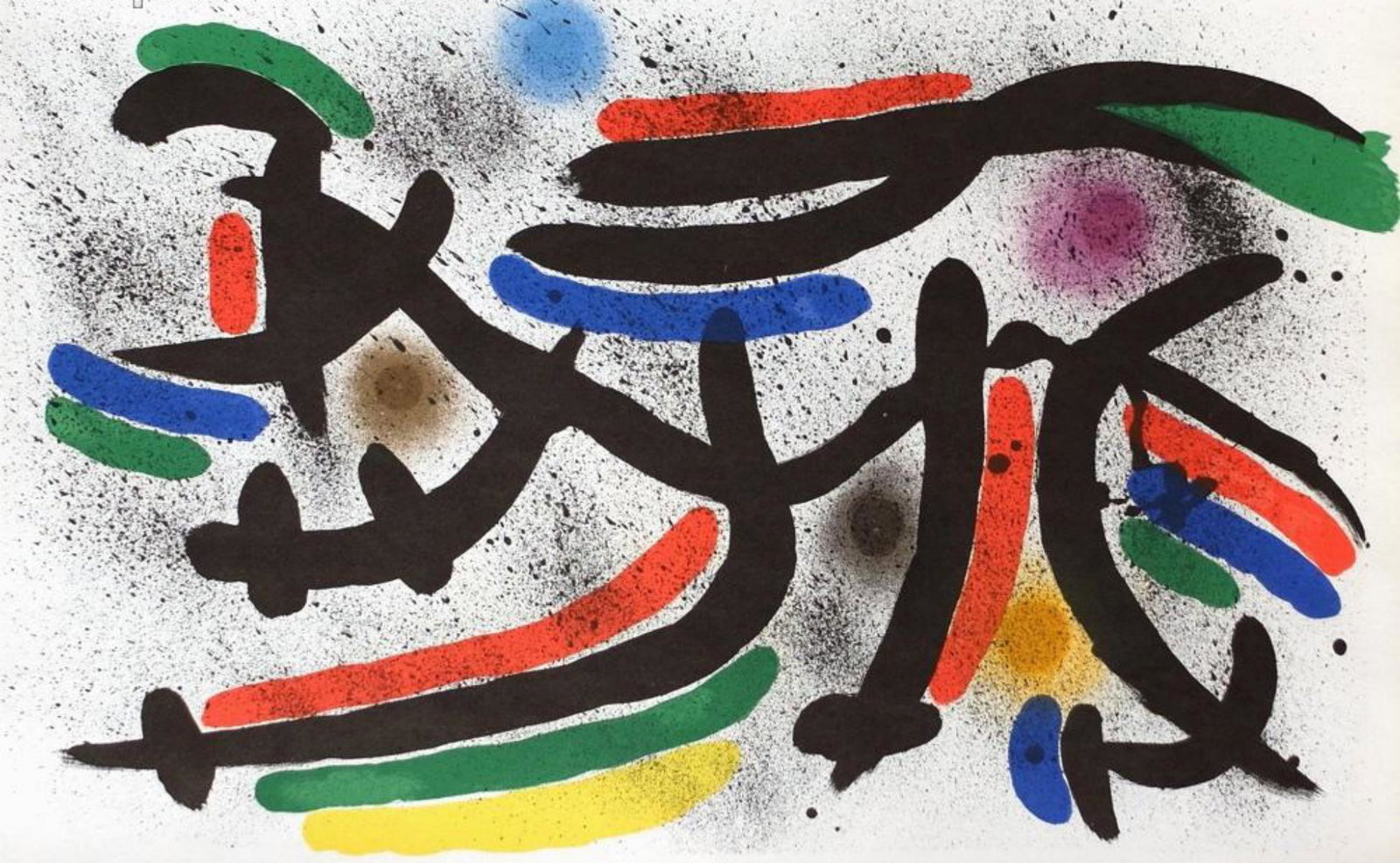 Joan Miro- Lithograph "Miro lithographe I-12" (1 of 1)
