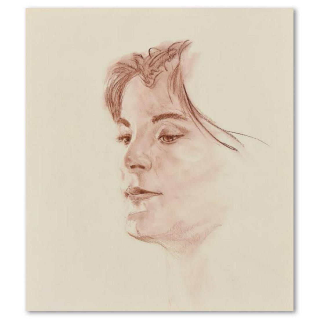 Charles Lynn Bragg, "Contentment" Original Conte (1 of 3)