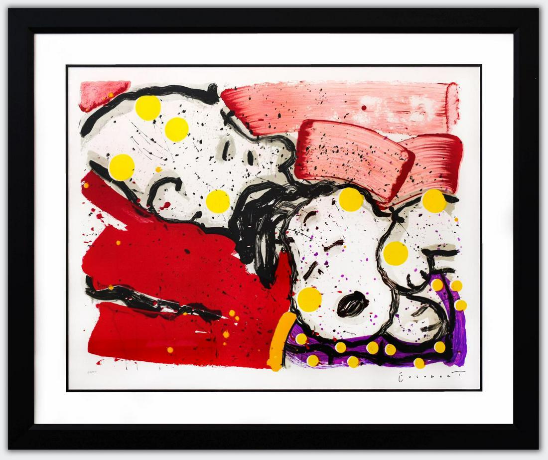 Tom Everhart- Hand Pulled Original Lithograph "Mello (1 of 4)