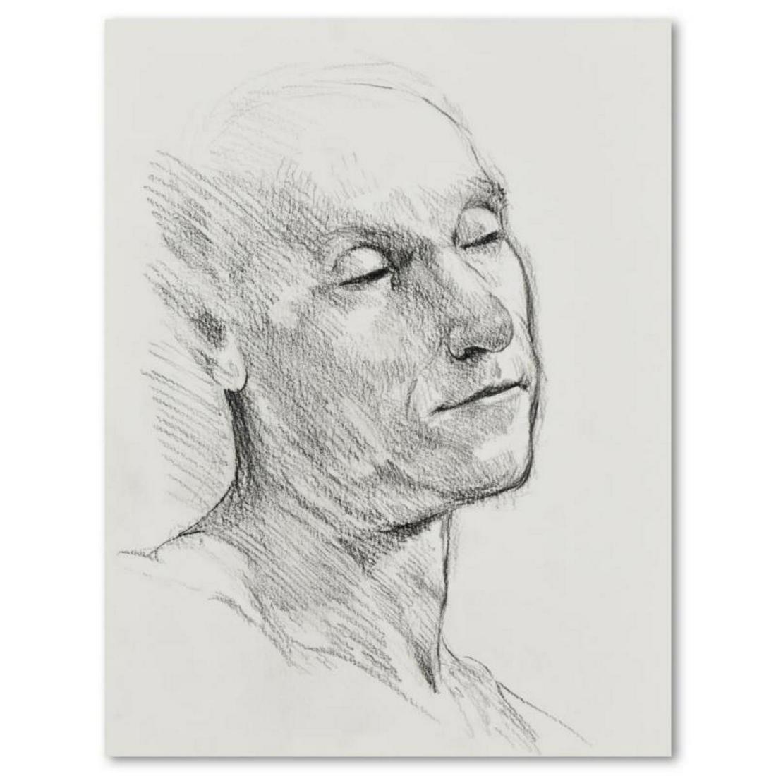 Charles Lynn Bragg, "Peter's Lament" Original Pencil (1 of 3)