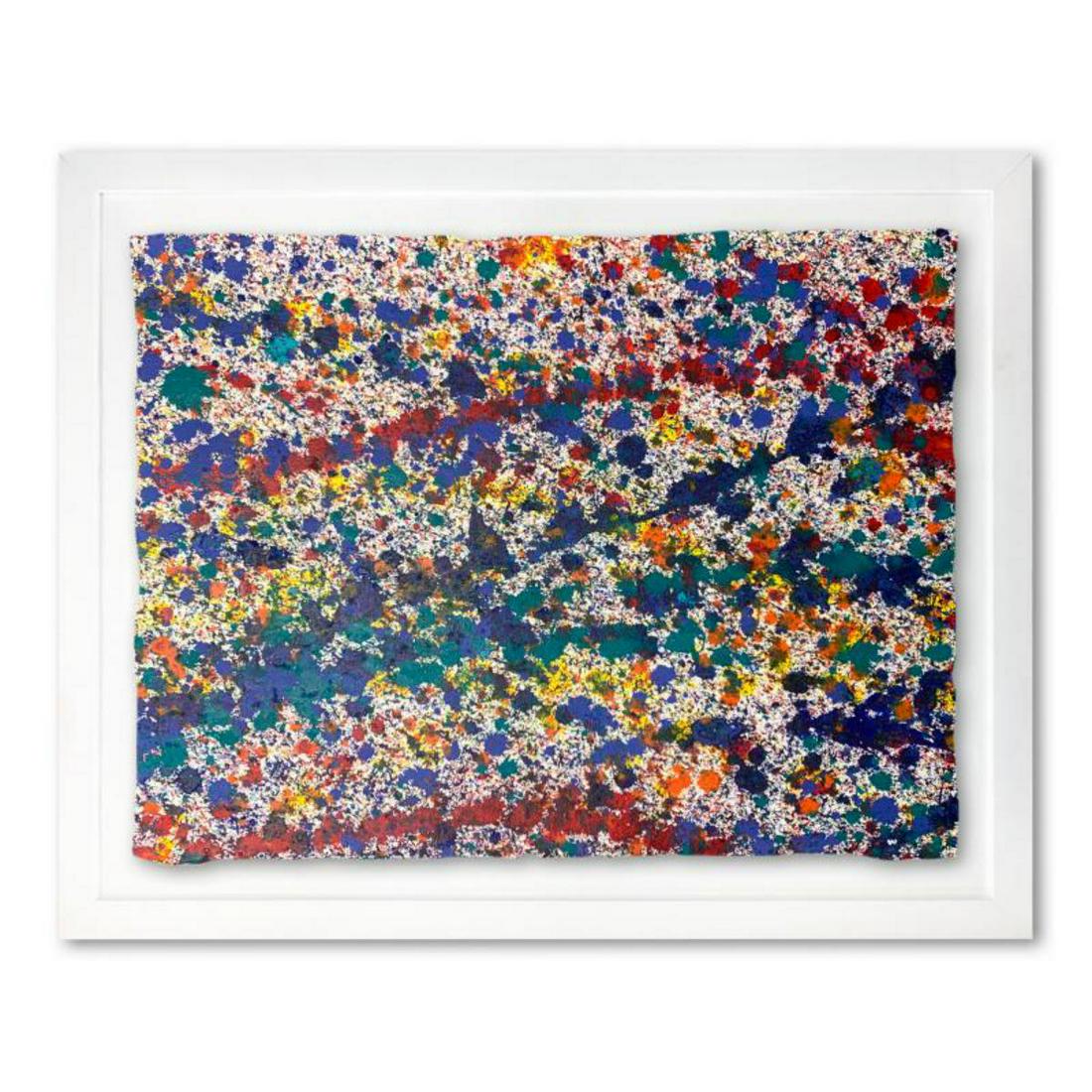 Wyland, "Abstract 65" Framed Original Watercolor (1 of 2)