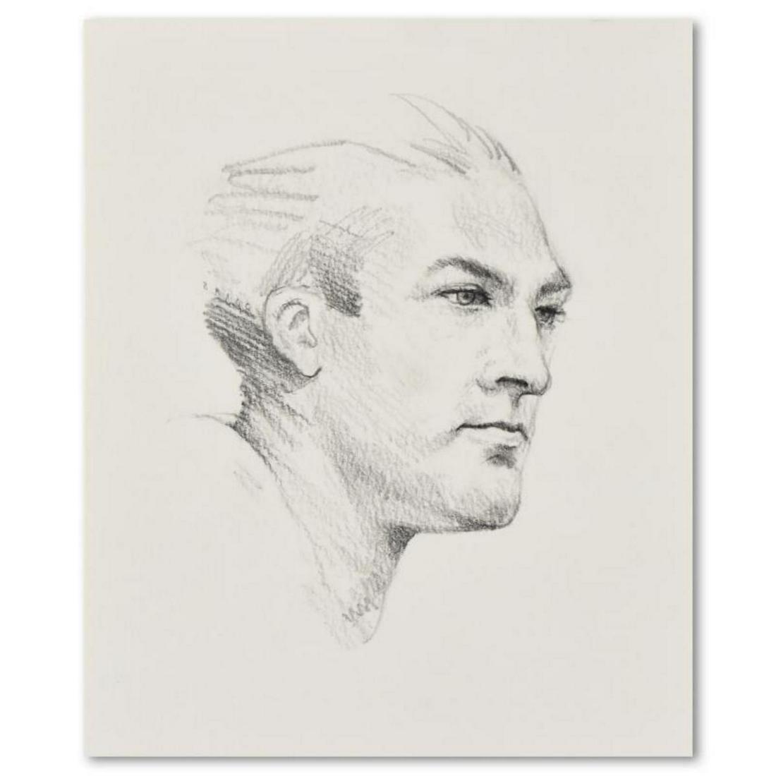 Charles Lynn Bragg, "Raymond" Original Pencil Drawing, (1 of 3)