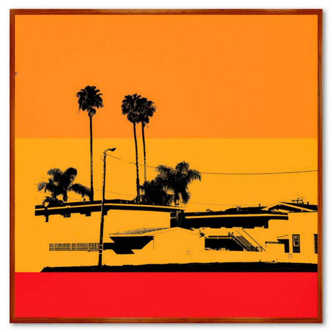 Claudio Santini, "Ciytyscape 11" Framed Hand Signed (1 of 2)