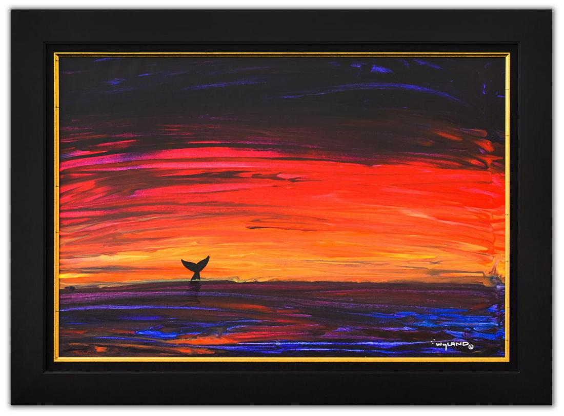 Wyland- Original Painting on Canvas "Nature World" (1 of 3)