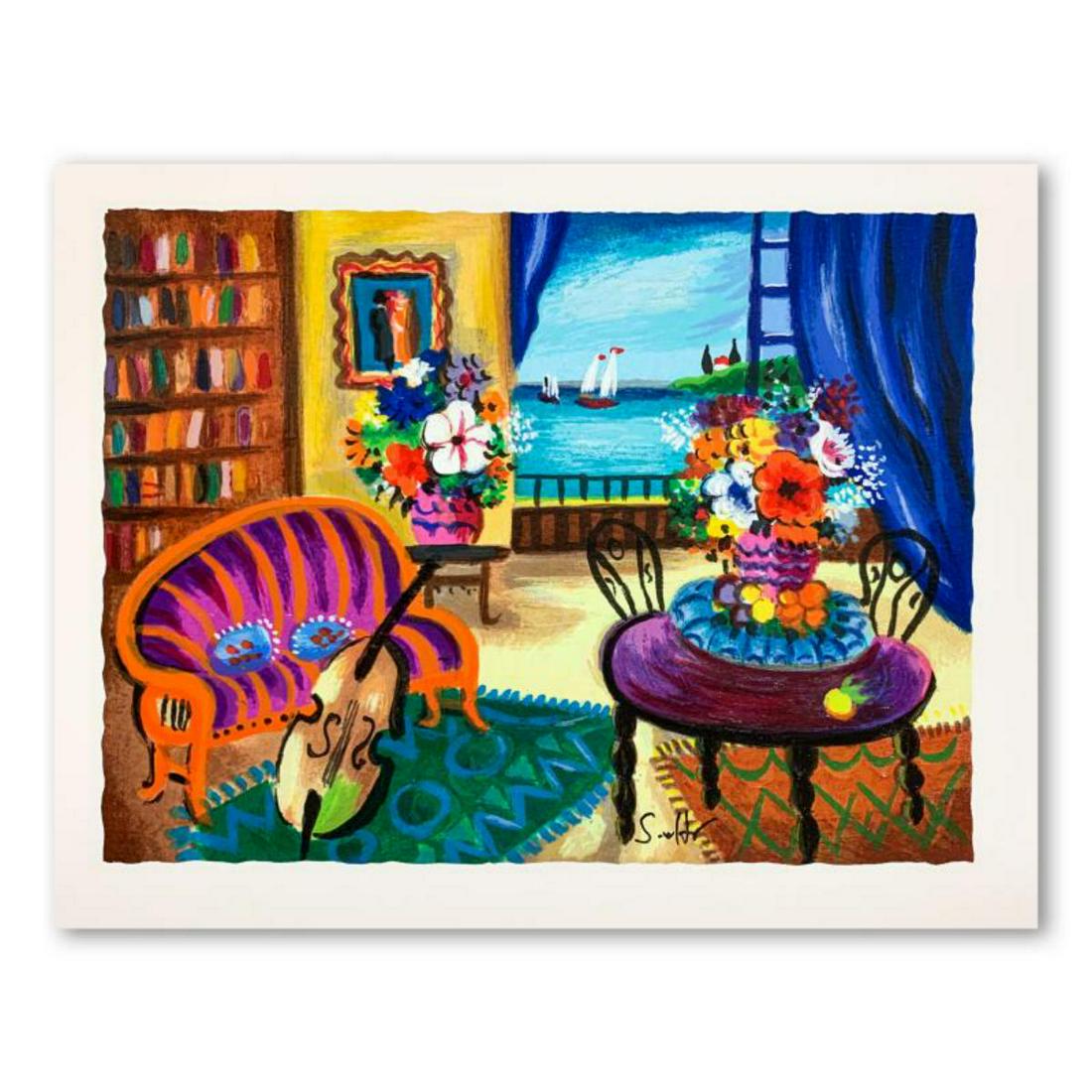 Shlomo Alter, "Cello" Hand Signed Limited Edition (1 of 2)