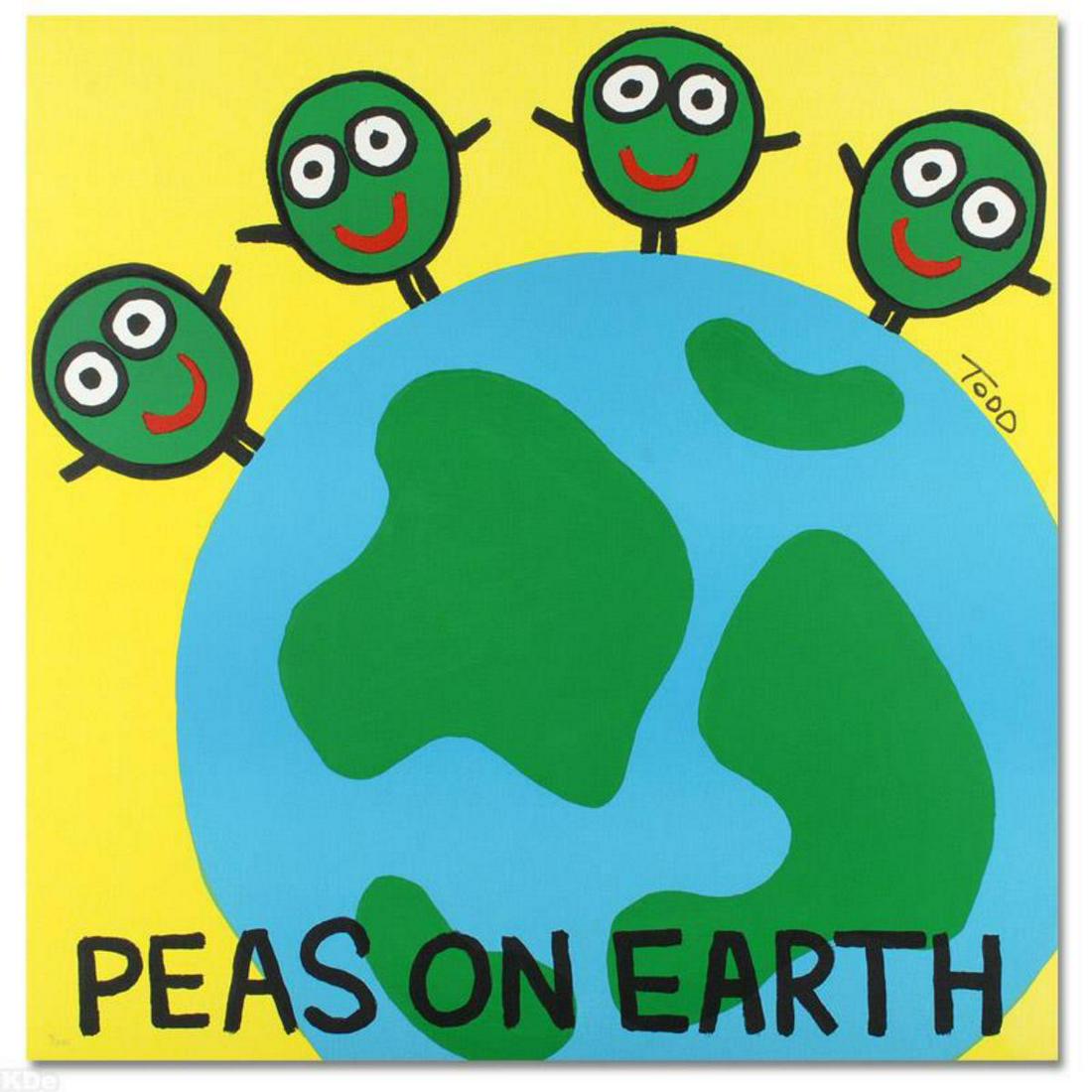 "Peas on Earth" Limited Edition Lithograph by Todd (1 of 2)