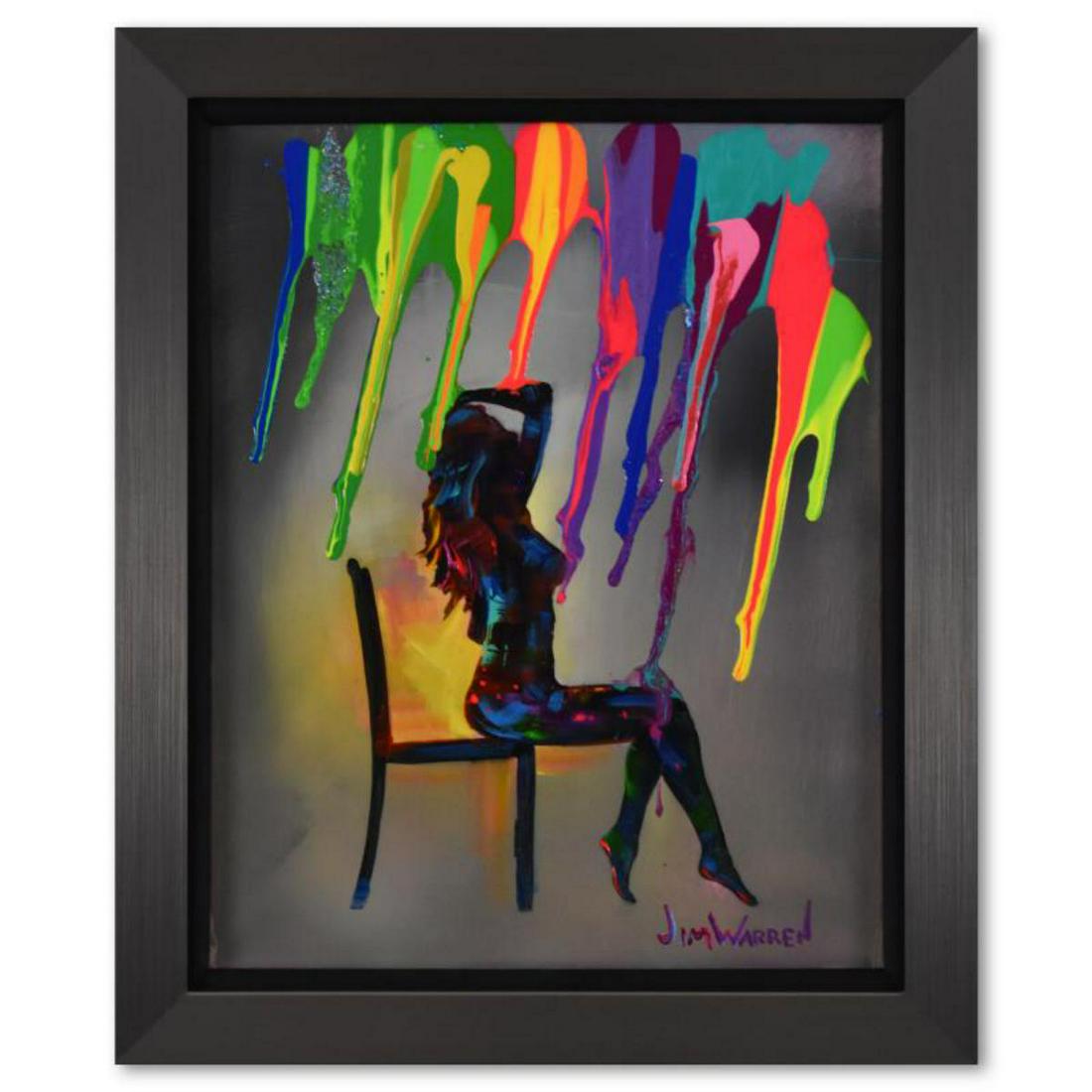 Jim Warren, "Super Splash Dance" Framed Original (1 of 2)