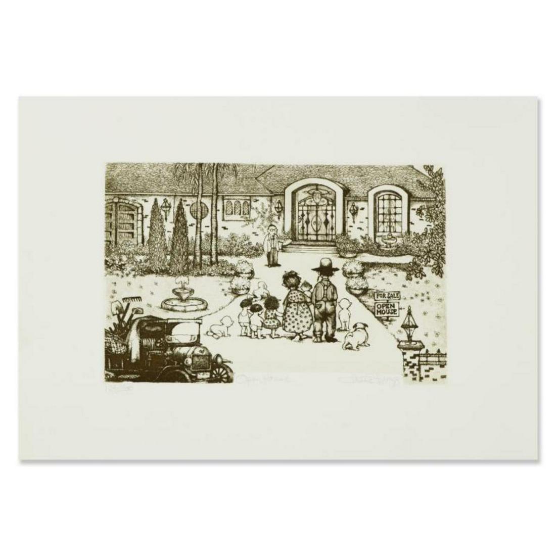 Charles Bragg (1931-2017), "Open House" Limited Edition (1 of 2)